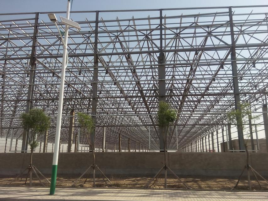 濮阳汽车工业厂房网架